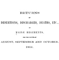 Returns of Desertions, Discharges, Deaths, Etc., 10563327